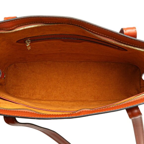 LOUIS VUITTON Brown Leather Shoulder Bag - Picture 8 of 10